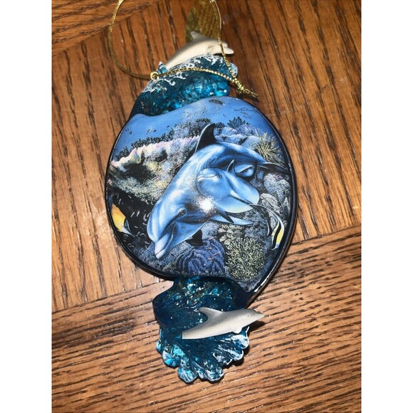 Bradford Exchange Christian Riese Lassen Ornament Island “Mother’s Love” - Picture 2 of 4